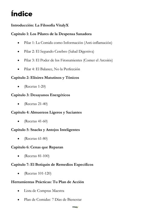 Ebook «La Despensa Sanadora» + Plan de 7 Días (Oferta de Lanzamiento)